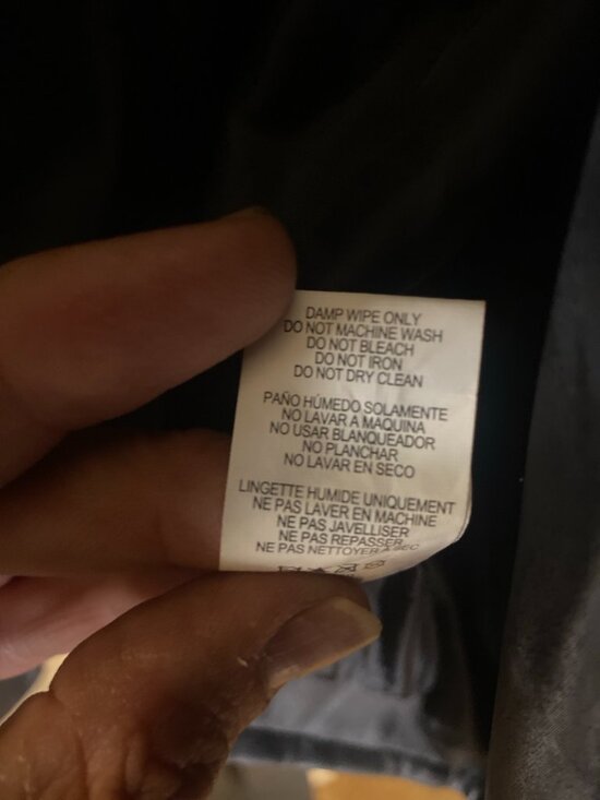 Windsor Faux Leather Moto Jacket Womens Small Black Cropped Belted NWT - Picture 10 of 10